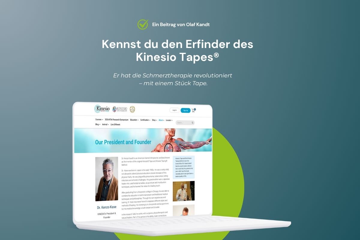 Dr. Kenzo Kase: Der Mann hinter dem Kinesio-Tape®